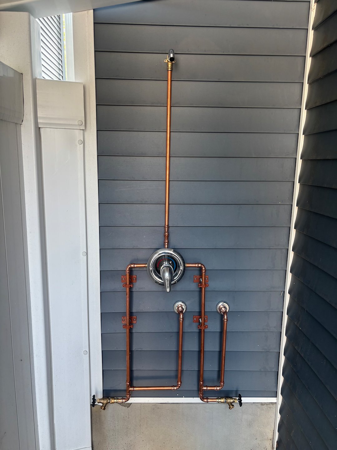 Outdoor Shower Installation in Belmar, NJ